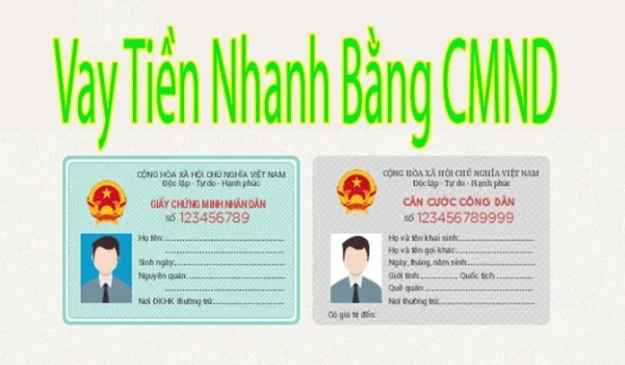 Ngân hàng nào cho vay tín chấp bằng CMND?