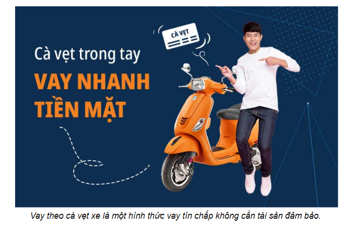 Vay tín chấp Cavet xe